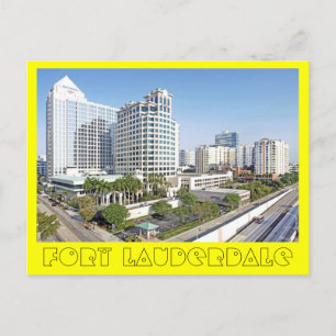Fort Lauderdale, The City of Bright Tomorrows Postcard