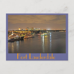 Fort Lauderdale, the Venice of the Americas Postcard