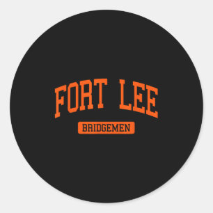 Fort Lee High School Hs Fort Lee Nj Varsity Srts  Classic Round Sticker