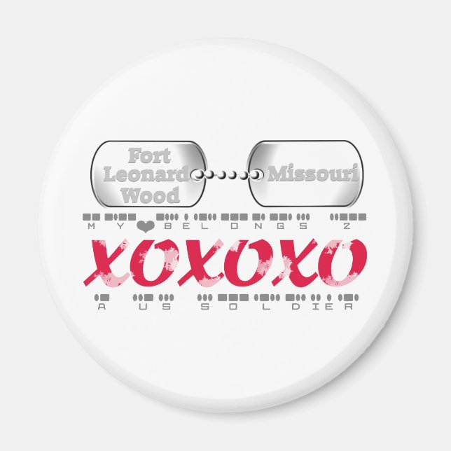 Fort Leonard Wood Magnet (Front)