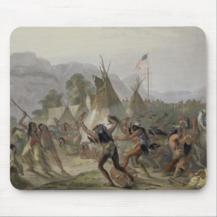 Fort Mackenzie, August 28th 1833, plate 42 from Vo Mouse Pad