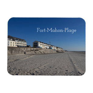 Fort-Mahon-Plage, Beach View, France Magnet