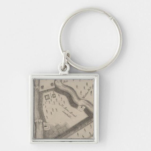 Fort Manchester Tennessee Keychain (Front)