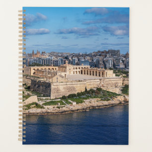 Fort Manoel and Sliema from Valletta, Malta Planner