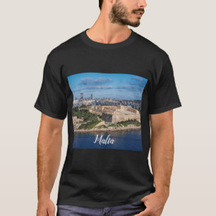 Fort Manoel and Sliema from Valletta, Malta T-Shirt