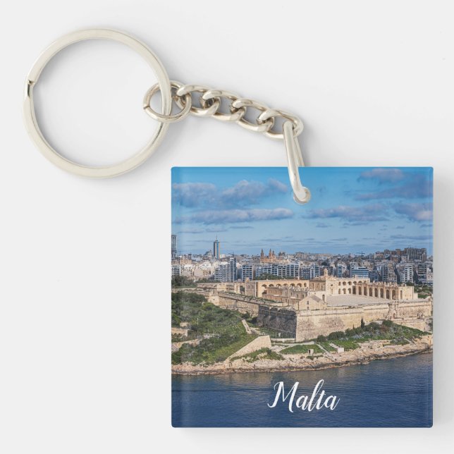 Fort Manoel et Sliema de La Valette, Malte (Devant)