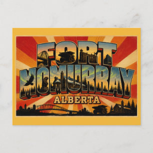 Fort McMurray Alberta Northern Spirit Postcard