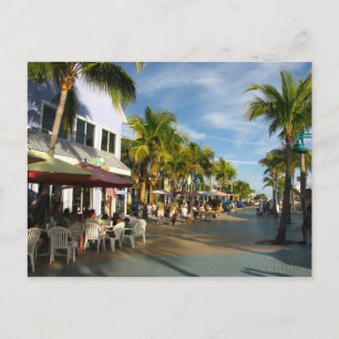 Fort Myers Beach Fl. Postcard