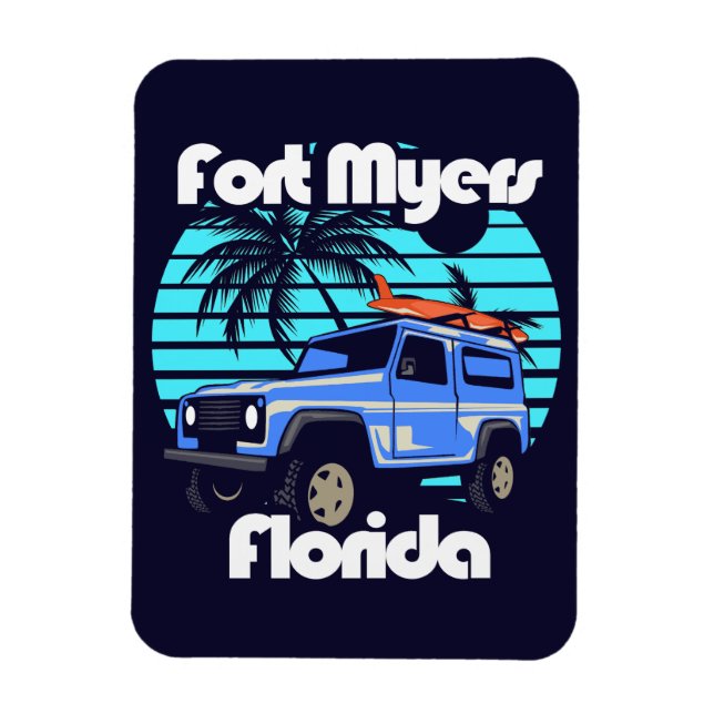 Fort Myers Florida Magnet (Vertical)
