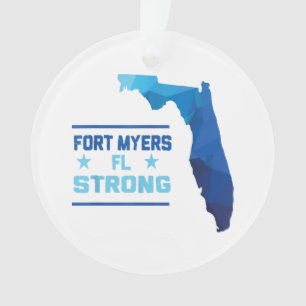 Fort Myers Florida Strong Ornament