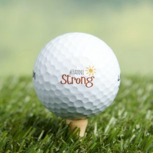 fort #nom cancer de l'enfance balles de golf