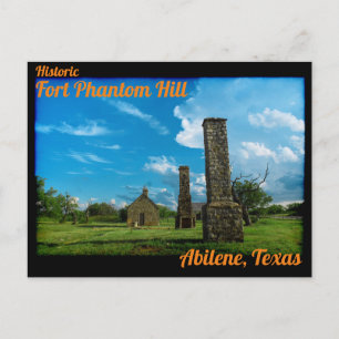 Fort Phantom Hill Postcard