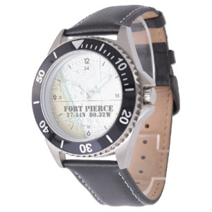 Fort Pierce, FL Nautical Latitude Longitude Watch