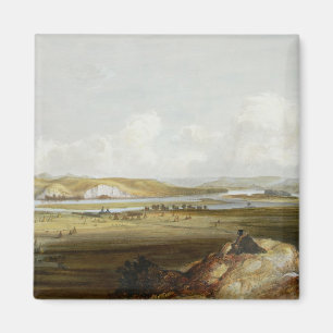 Fort Pierre on the Missouri, plate 10 from Volume Magnet