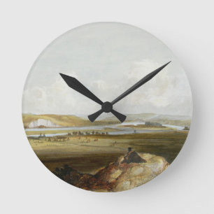 Fort Pierre on the Missouri, plate 10 from Volume Round Clock