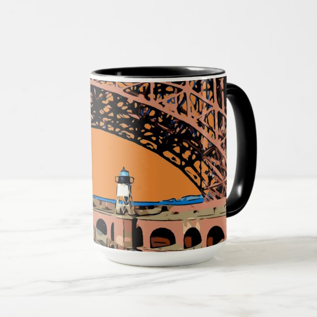 FORT POINT LIGHT MUG (Front Right)