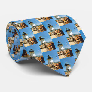 Fort Point Lighthouse, California Mens Tie
