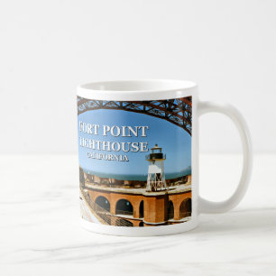 Fort Point Lighthouse, California Mug