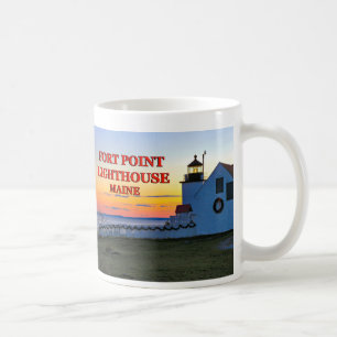 Fort Point Lighthouse, Maine Mug