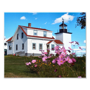 Fort Point Lighthouse Maine Photo Print