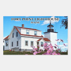 Fort Point Lighthouse, Maine Sticker