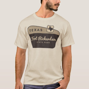 Fort Richardson State Park Texas TX Welcome Sign  T-Shirt