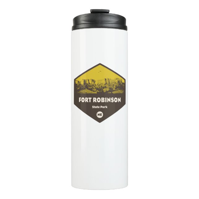 Fort Robinson State Park Nebraska Thermal Tumbler (Front)