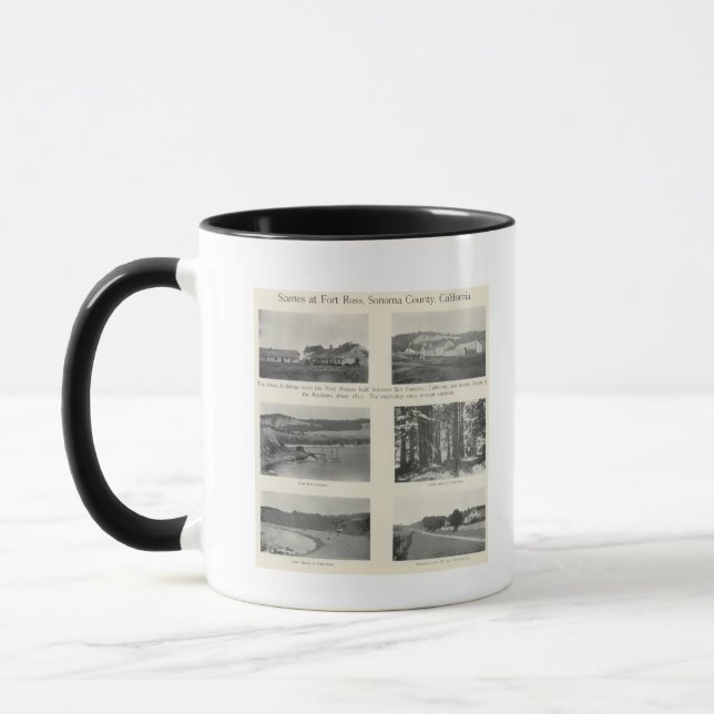 Fort Ross, California Mug (Left)