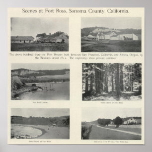 Fort Ross, California Poster
