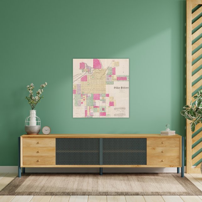 Fort Scott, Bourbon County, Kansas Canvas Print (Creator Uploaded)