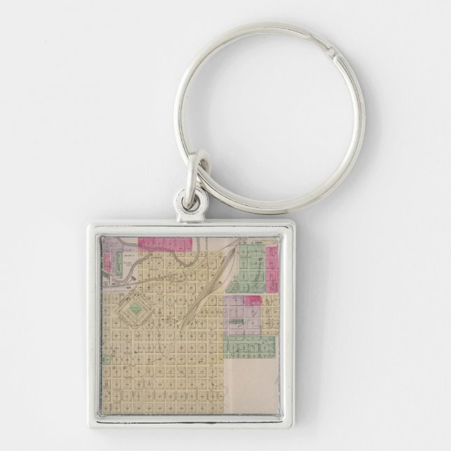 Fort Scott, Bourbon County, Kansas Keychain (Front)