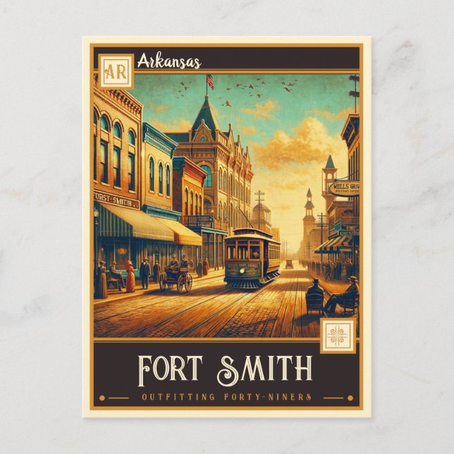 Fort Smith, Arkansas | Vintage Postcard (Front)