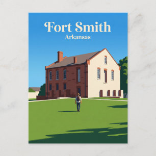 Fort Smith National Historic Site USA Postcard