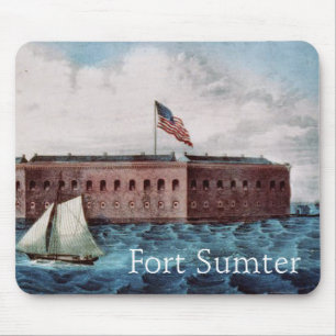 Fort Sumter Mouse Pad