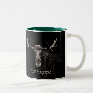 FORT the moose Two-Tone Coffee Mug