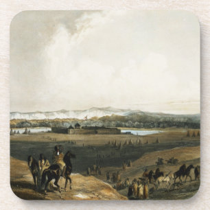 Fort Union on the Missouri, plate 28 from Volume 2 Coaster