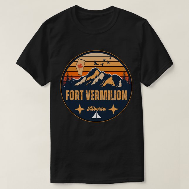 Fort Vermilion, Alberta T-Shirt (Design Front)