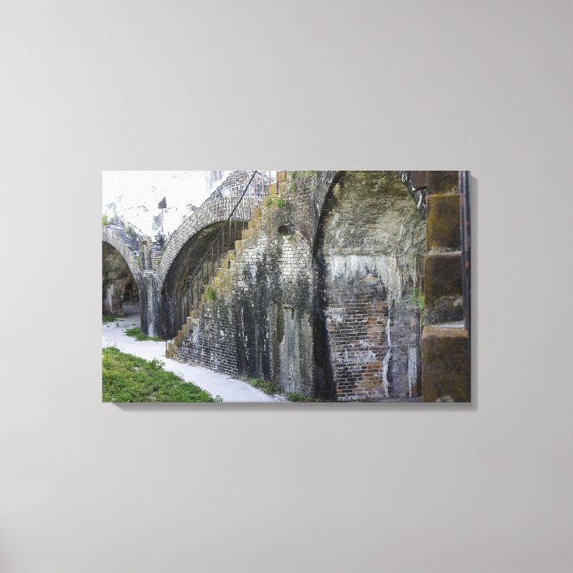 Fort Walls Canvas Print (Front)