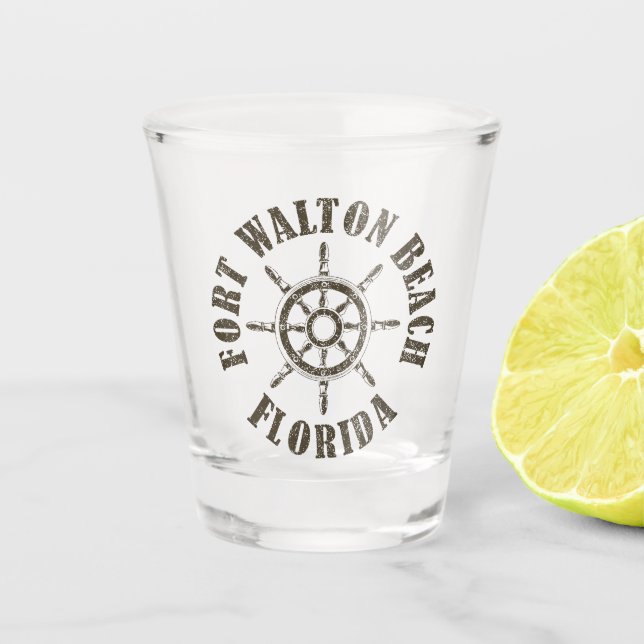 Fort Walton Beach,Florida Shot Glass (Front)
