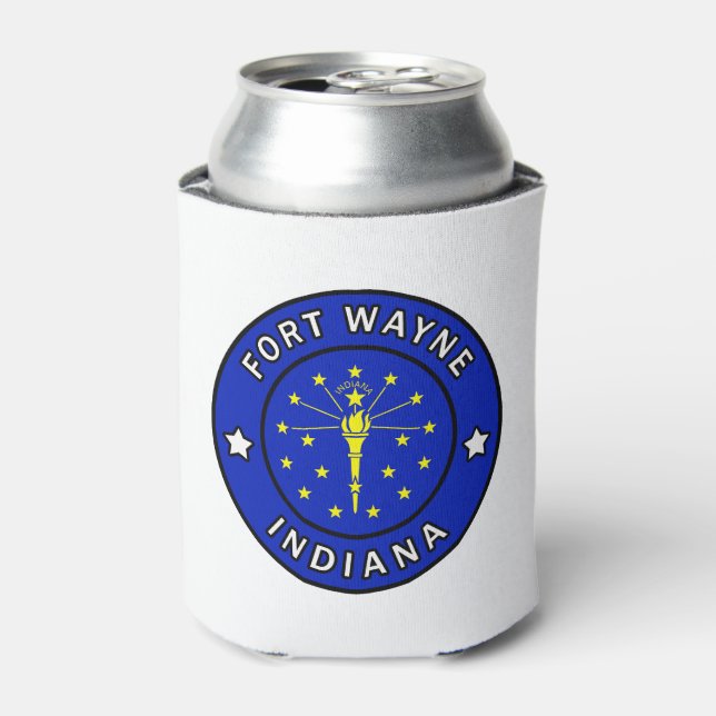 Fort Wayne Indiana Can Cooler (Can Front)