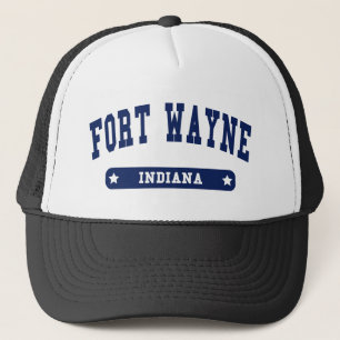 Fort Wayne Indiana College Style tee shirts Trucker Hat