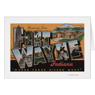 Fort Wayne, Indiana - grandes scènes de lettre