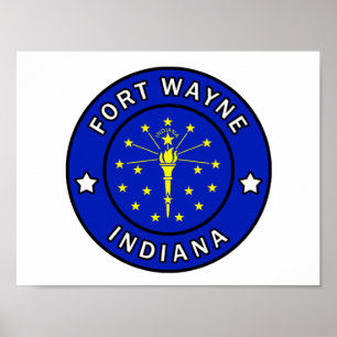 Fort Wayne Indiana Poster