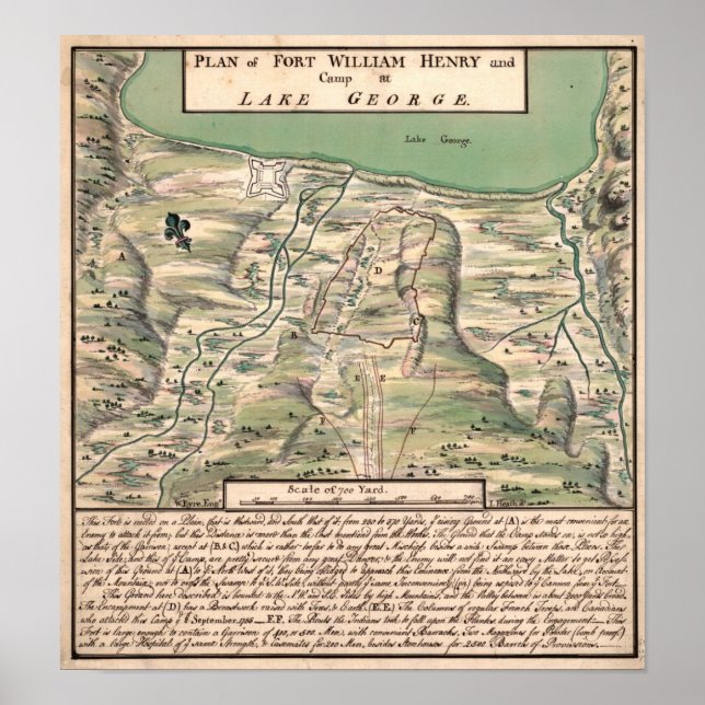 Fort William Henry. Poster (Front)