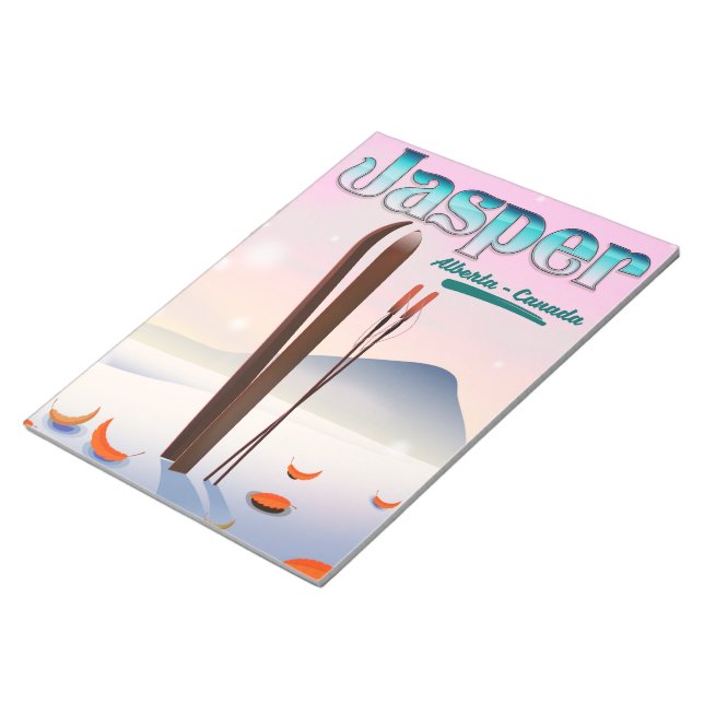 Fort William Scotland ski. Notepad (Angled)