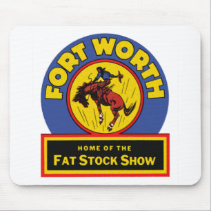 Fort Worth Fat Stock Show Mouse Pad