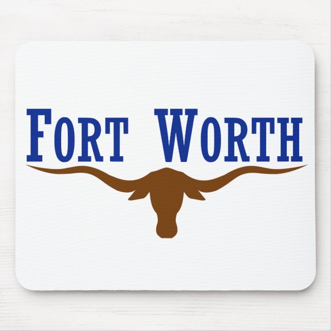 Fort Worth Flag Mouse Pad (Front)