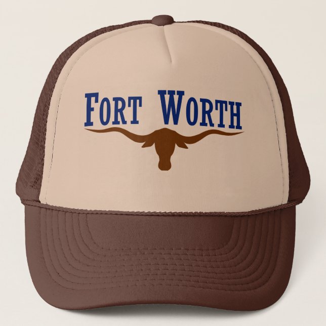 Fort Worth Flag Trucker Hat (Front)