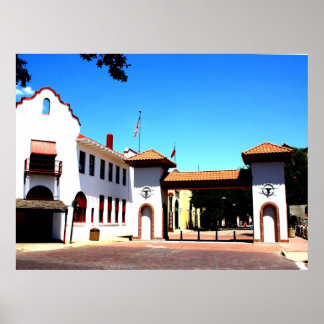 Fort Worth Stockyards Poster
