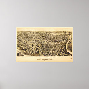 Fort Worth, Texas (1891) Canvas Print